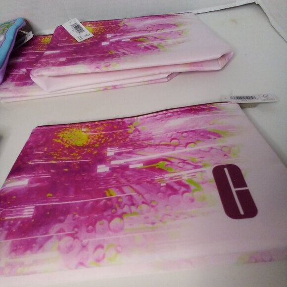 Cosmetic Make-Up Bags Lot of 7 Zipper Pouch Clinique Estee Lauder - Picture 5 of 12